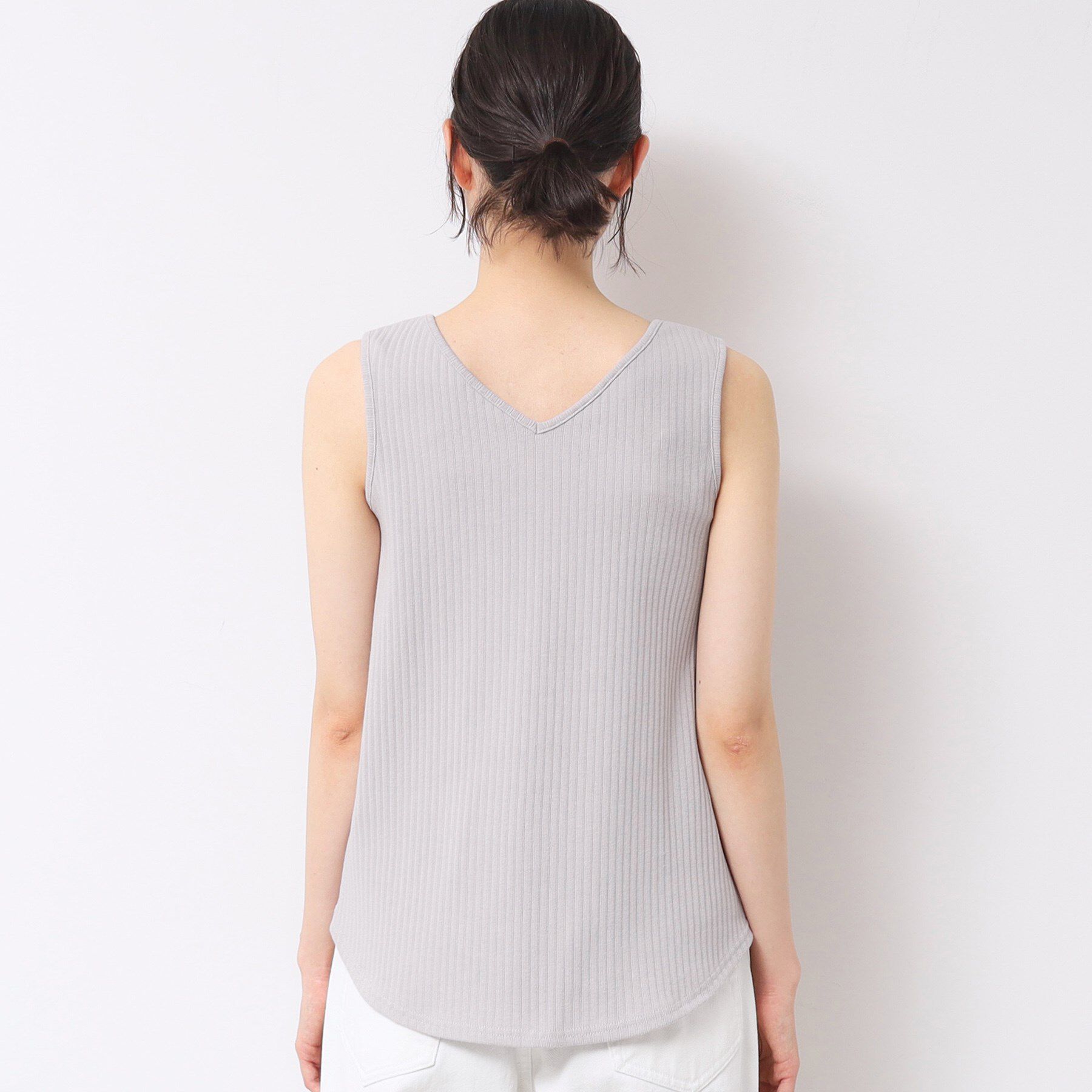 Dessin「【2WAY・洗える】リブタンク（S～L）」|キャミソール|