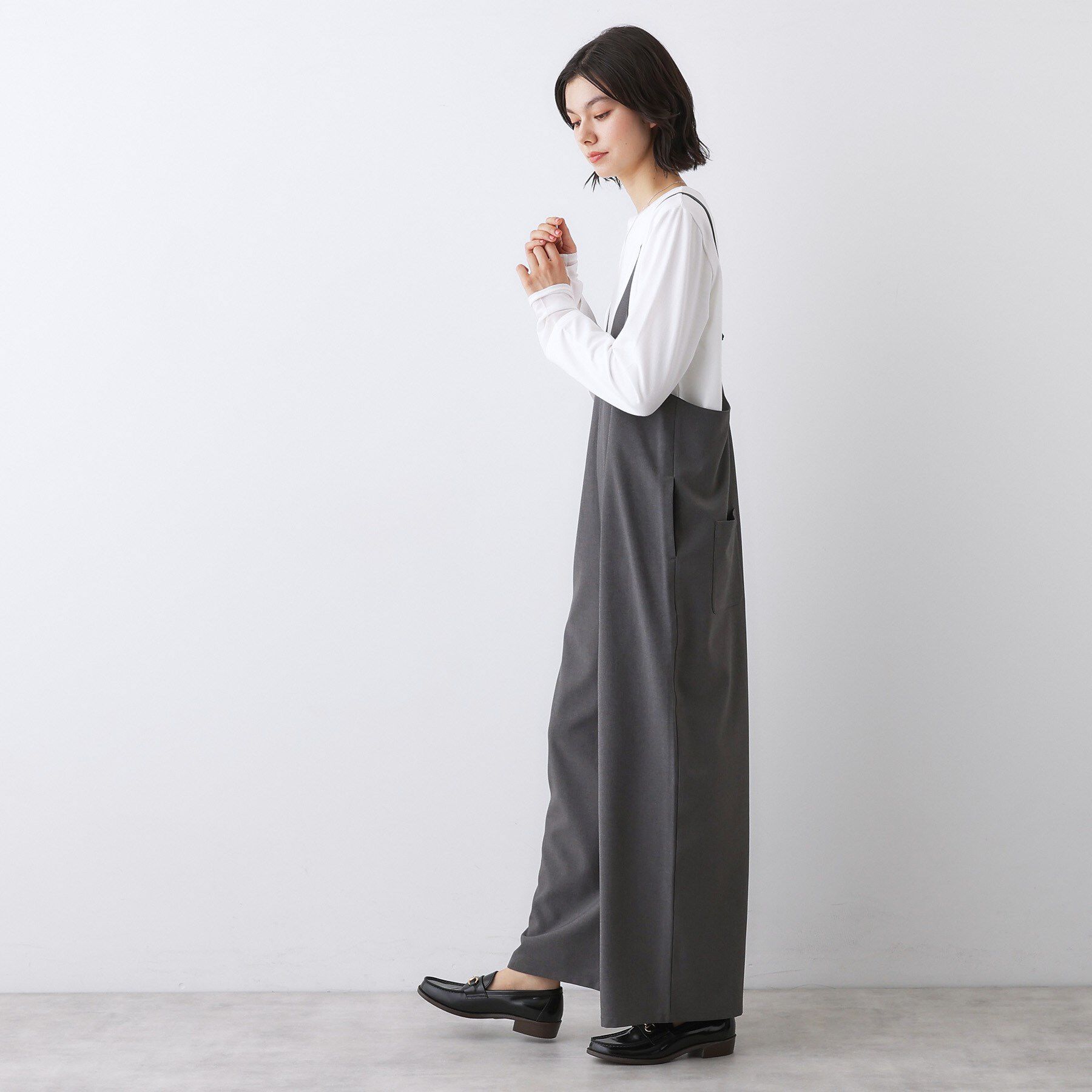 Dessin「【洗える】ストレッチオールインワン」|オールインワン|