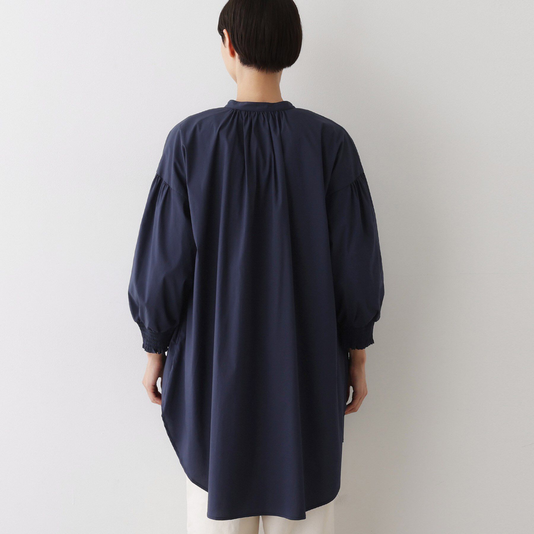 Dessin「【洗える】ラグランスリーブチュニックシャツ」|チュニック|