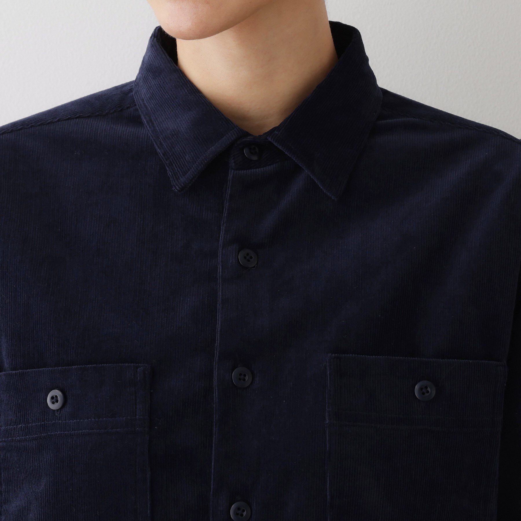 Dessin「【ユニセックス/セットアップ可】コーデュロイシャツ」|シャツ・ブラウス|