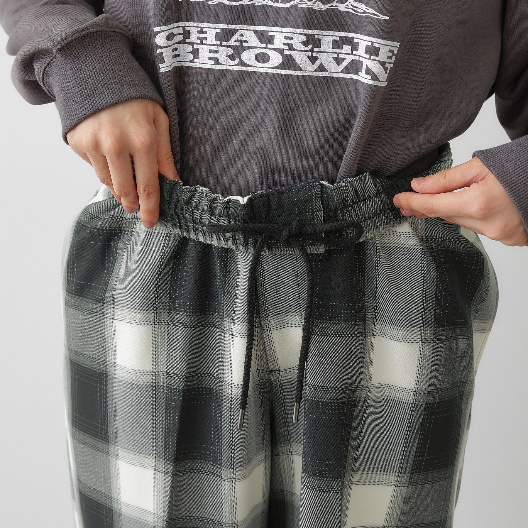 Dessin「【ユニセックス/ウエストゴム】チェック柄パンツ」|その他|