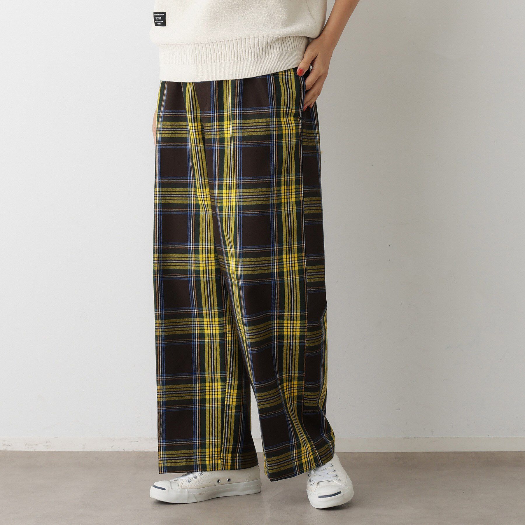 Dessin「【ユニセックス/ウエストゴム】チェック柄パンツ」|その他|