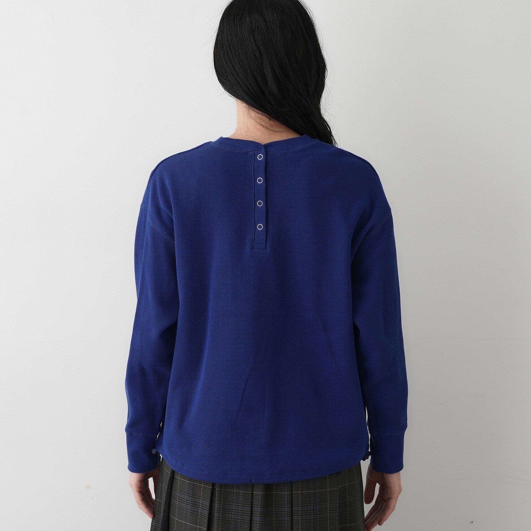 Dessin「【洗える】裾ドロスト付きカットソー」|Tシャツ・カットソー|