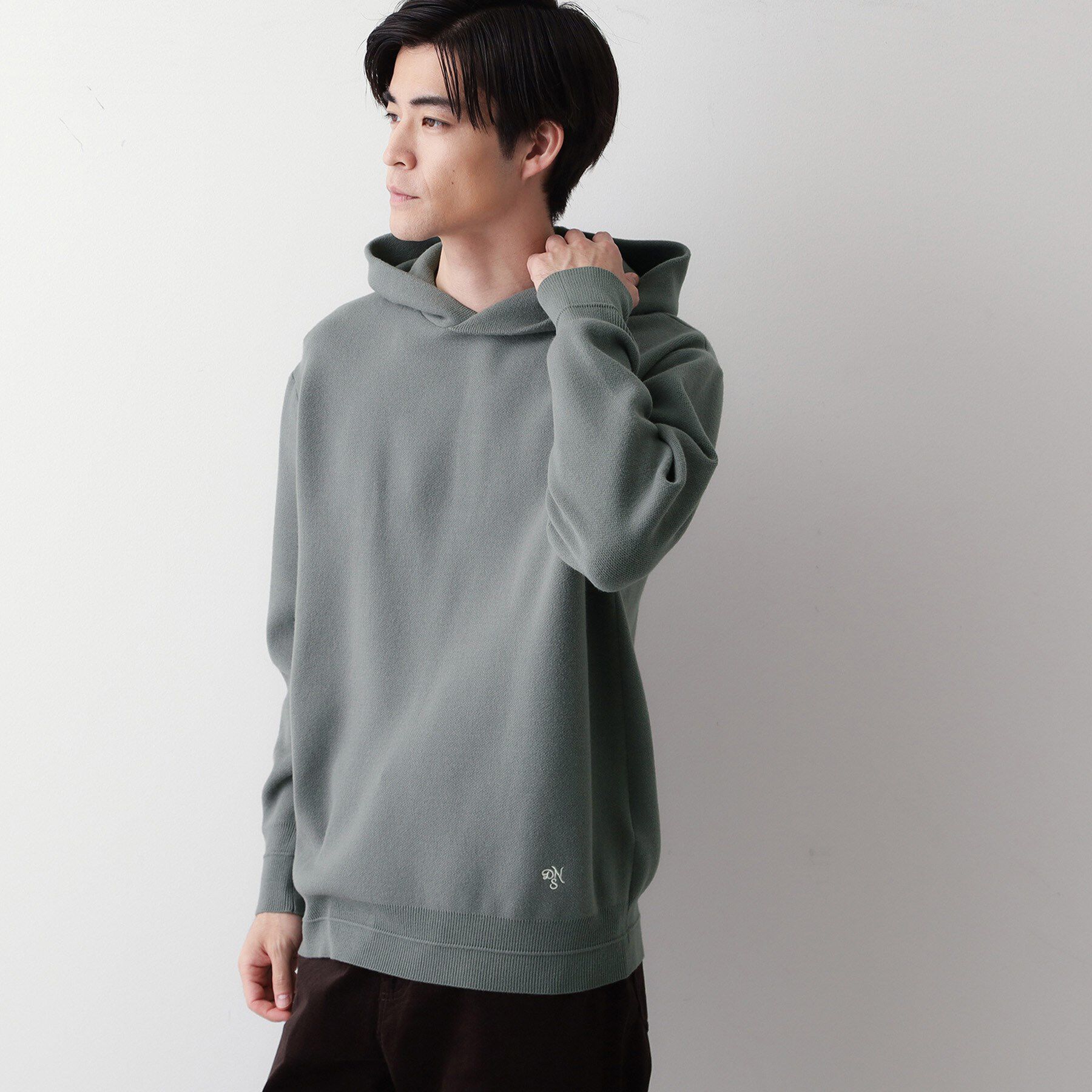 Dessin「【洗える】ちょうどいいニットパーカ」|ニット・セーター|