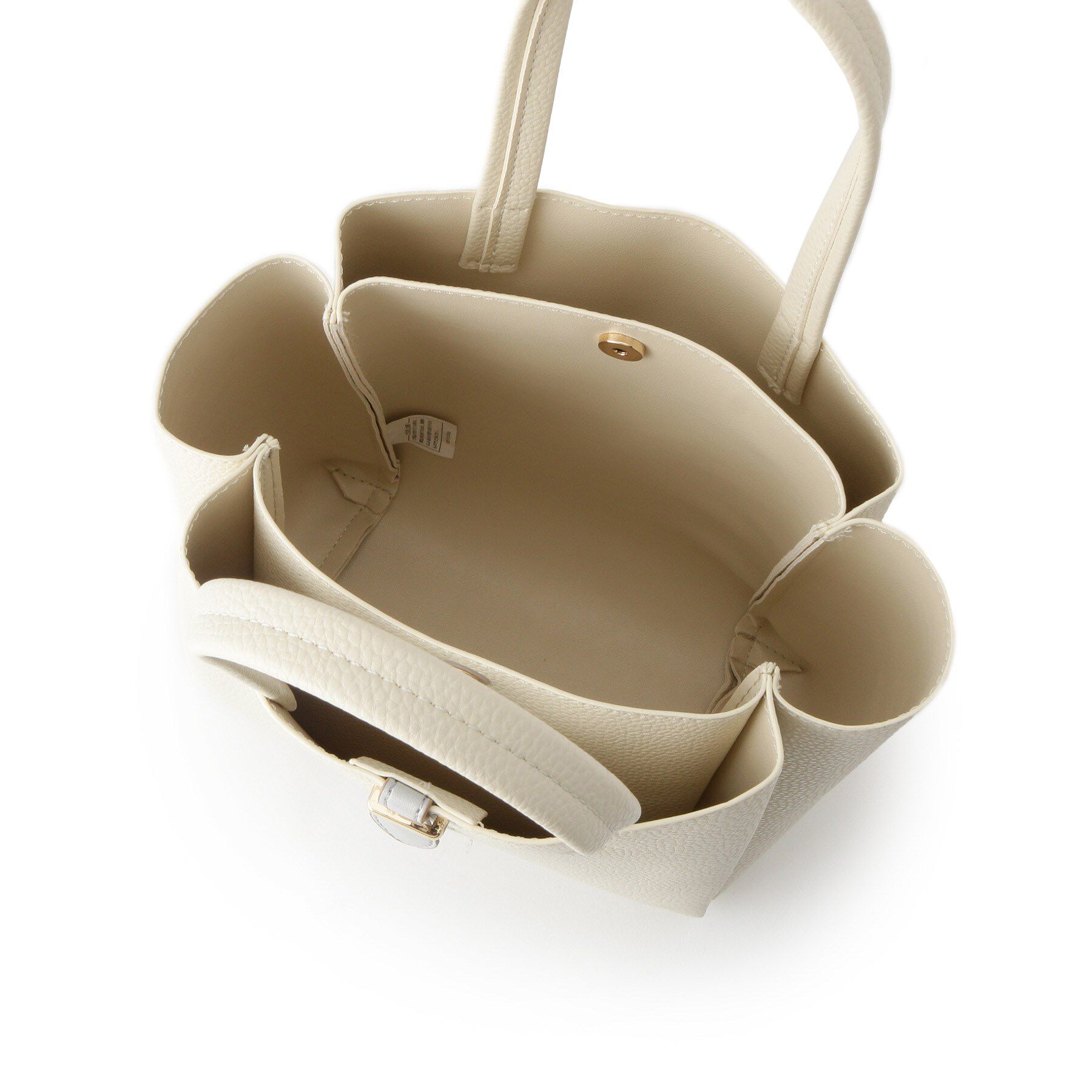 ITS&rsquo;DEMO「ベルト三層ミニトート」|ハンドバッグ|