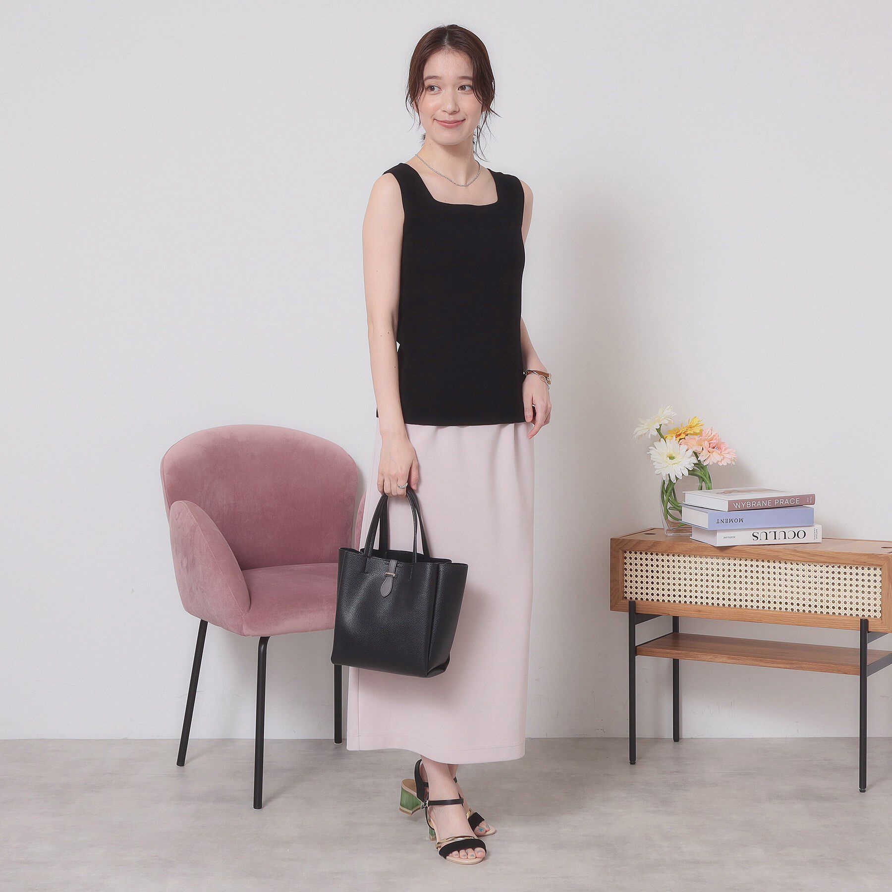 ITS&rsquo;DEMO「ベルト三層ミニトート」|ハンドバッグ|