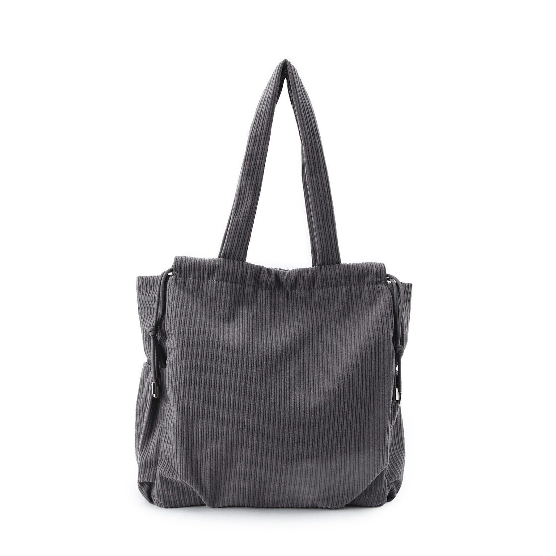 ITS&rsquo;DEMO「【A4対応】コーデュロイ巾着トート」|トートバッグ|