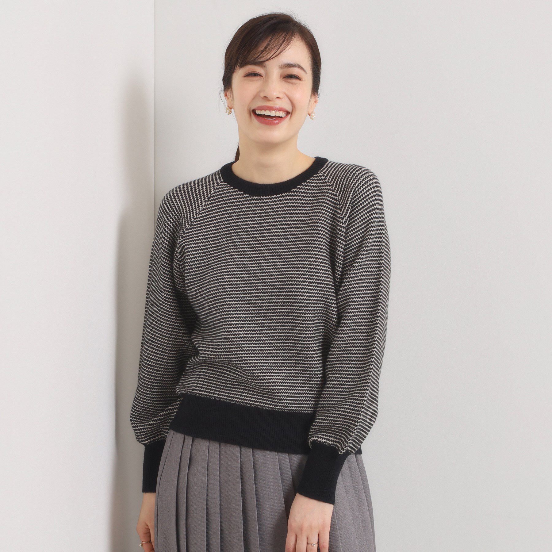 ITS&rsquo;DEMO「【手洗い可】柄編みニット」|ニット・セーター|