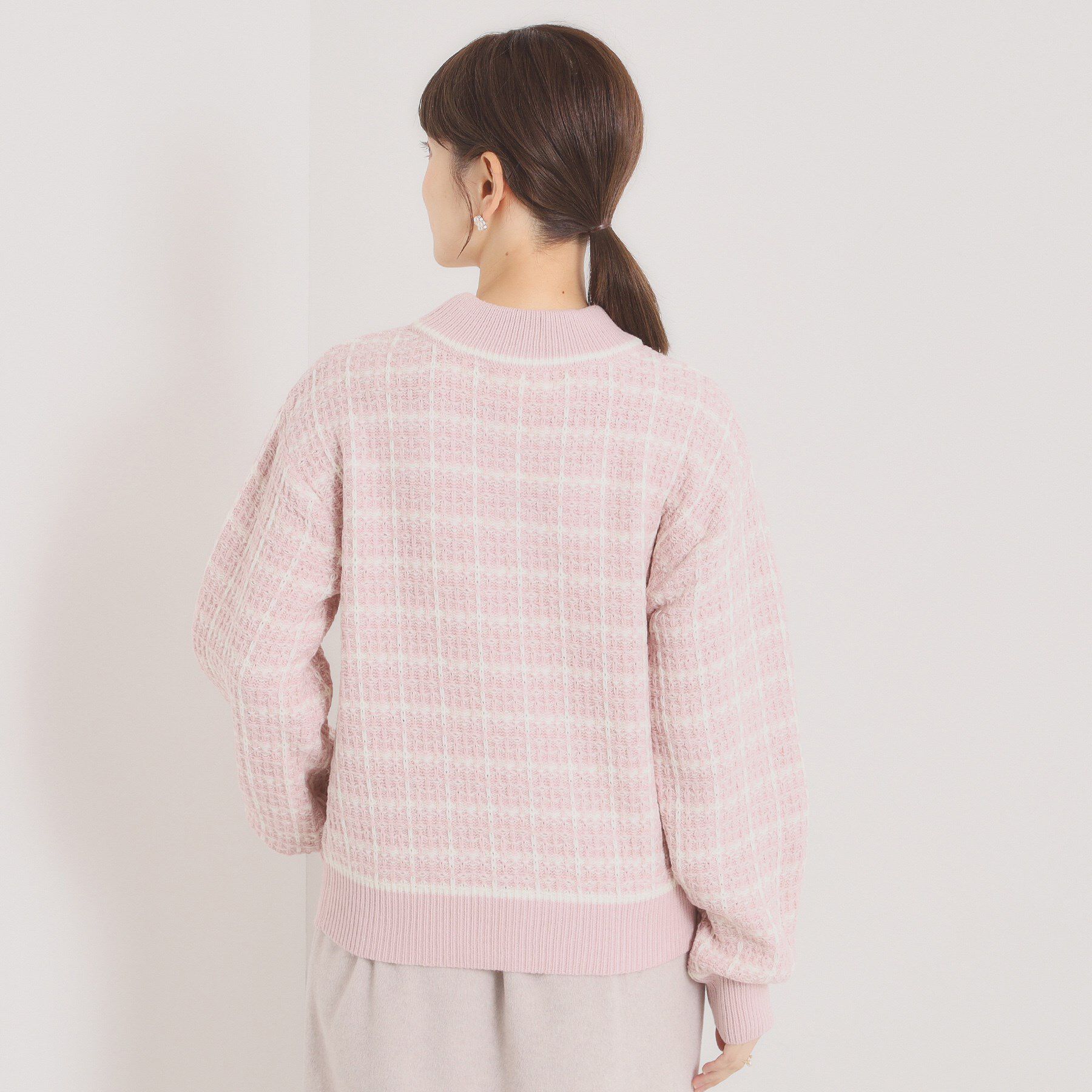 ITS&rsquo;DEMO「【手洗い可】ツイードニット」|ニット・セーター|