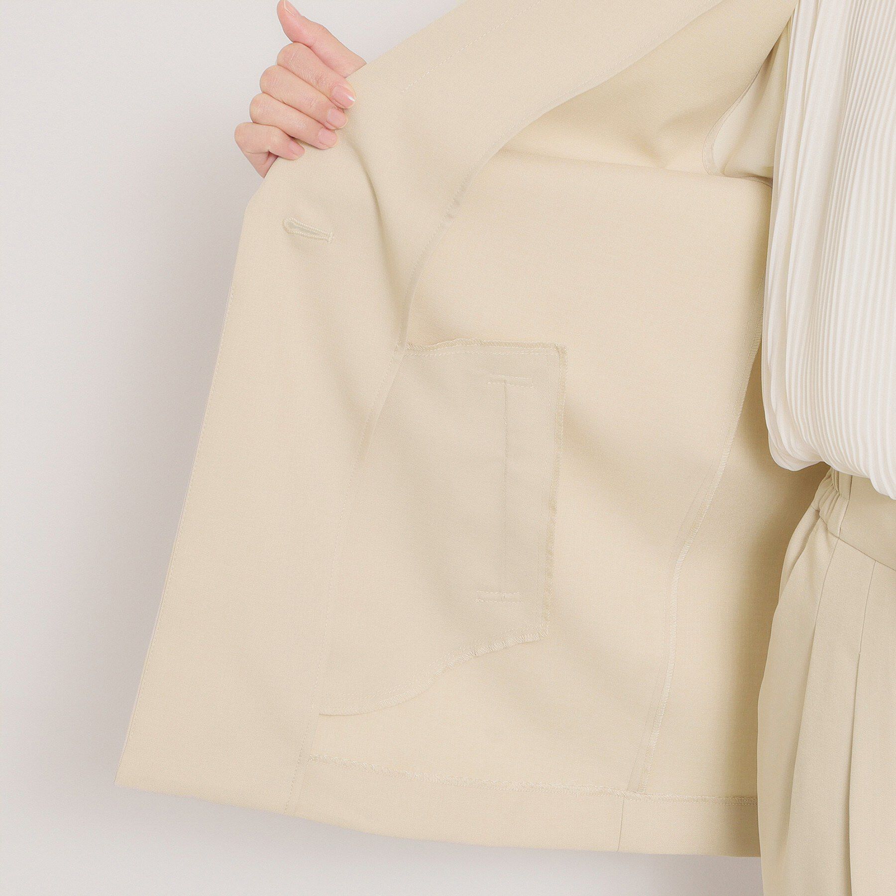 ITS&rsquo;DEMO「【洗濯機OK／イージーケア】ツイルストレッチジレ」|ベスト・ジレ|