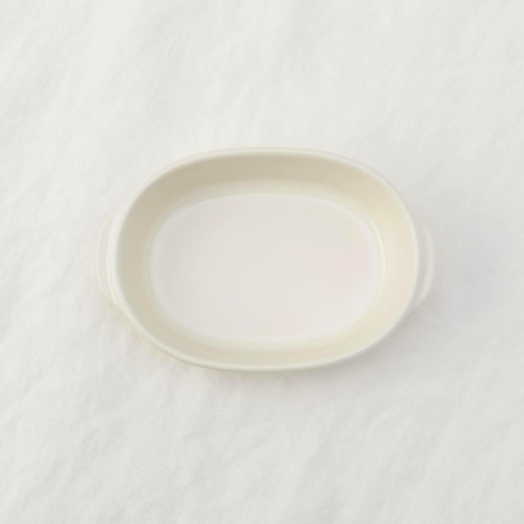 212 KITCHEN STORE「KOS オーバルグラタン アイボリー」|食器・キッチングッズ|