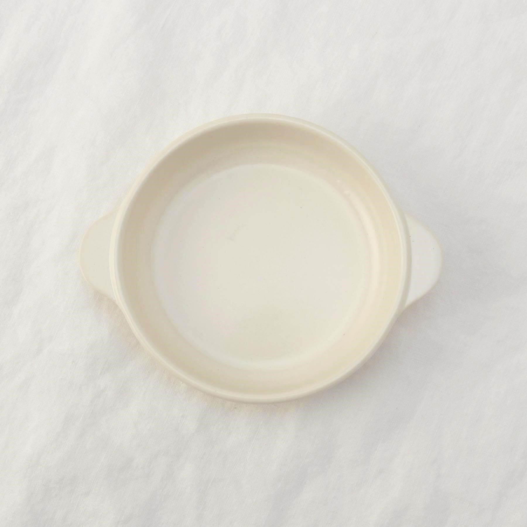 212 KITCHEN STORE「KOS ラウンドグラタン アイボリー」|食器・キッチングッズ|
