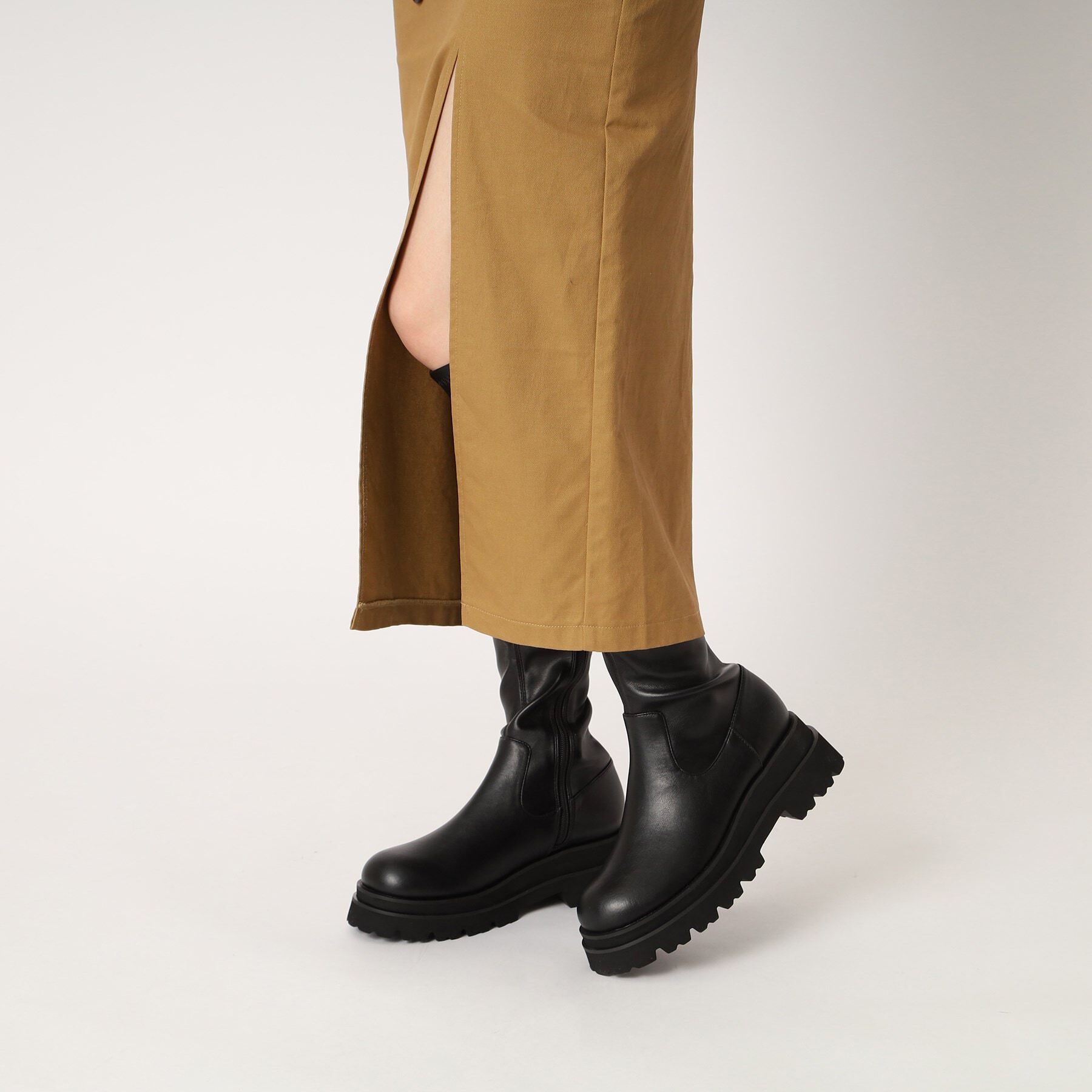 ESPERANZA「晴雨兼用トラックソールロングブーツ」|ショートブーツ|