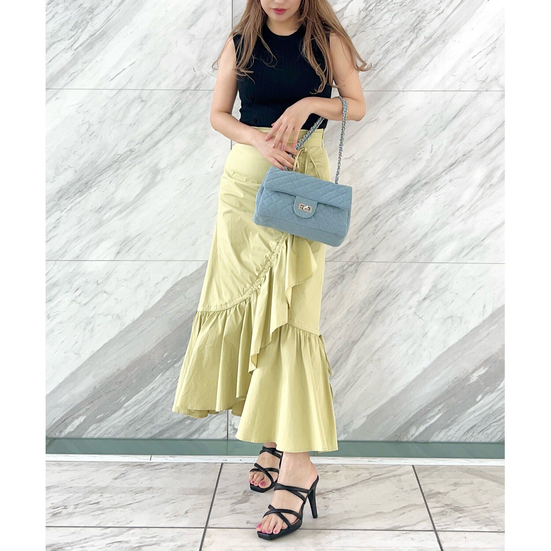 ESPERANZA「ダブルクロスストラップサンダル」|サンダル|