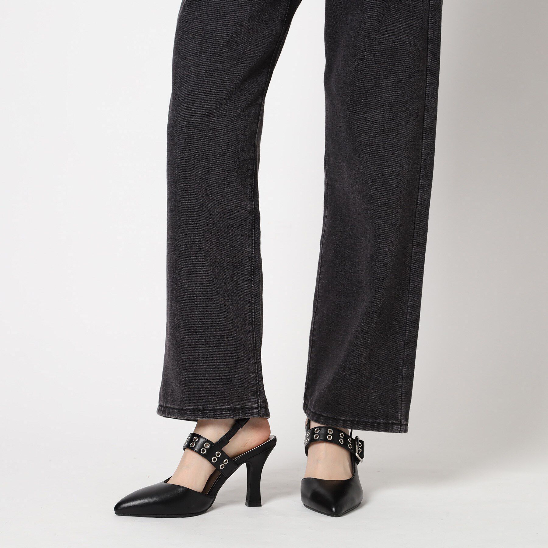 ESPERANZA「グロメットバックストラップパンプス」|パンプス|