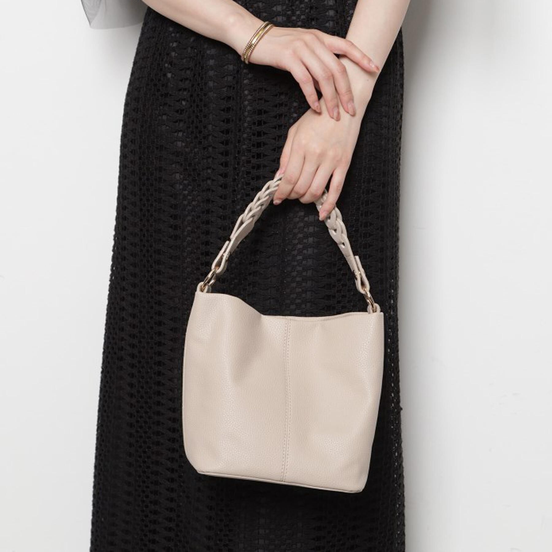 ESPERANZA「2WAYチェーン編みハンドルショルダーバッグ」|ショルダー・メッセンジャー|