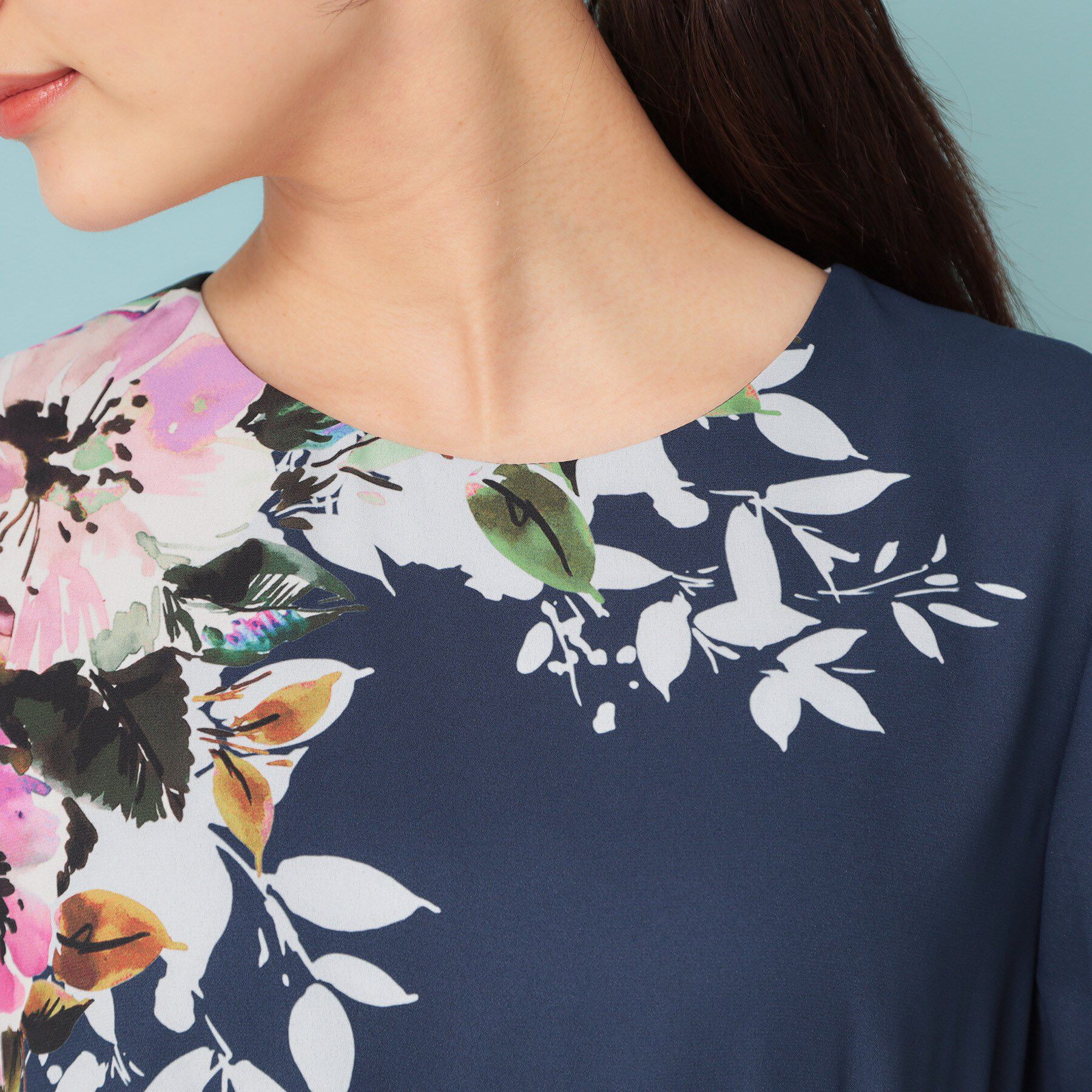 SunaUna「【&yours project】パネル柄ワンピース」|ワンピース|