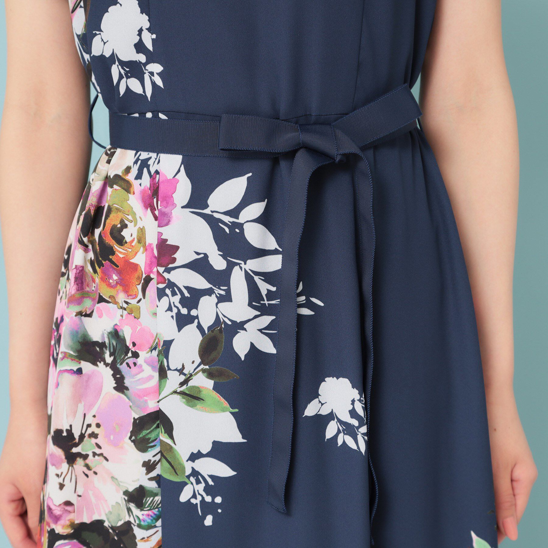 SunaUna「【&yours project】パネル柄ワンピース」|ワンピース|