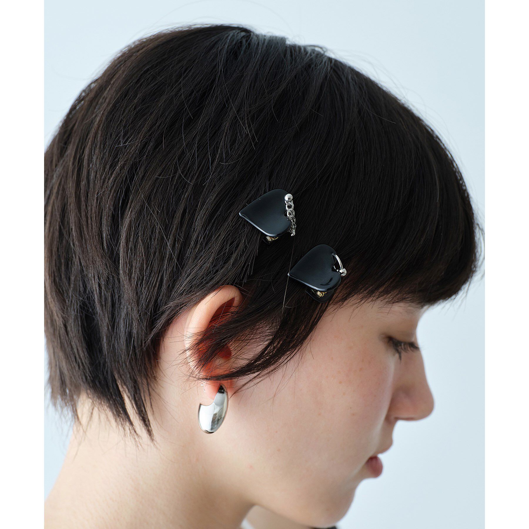CODE A「heyep｜piercing heart hair clips」|その他|