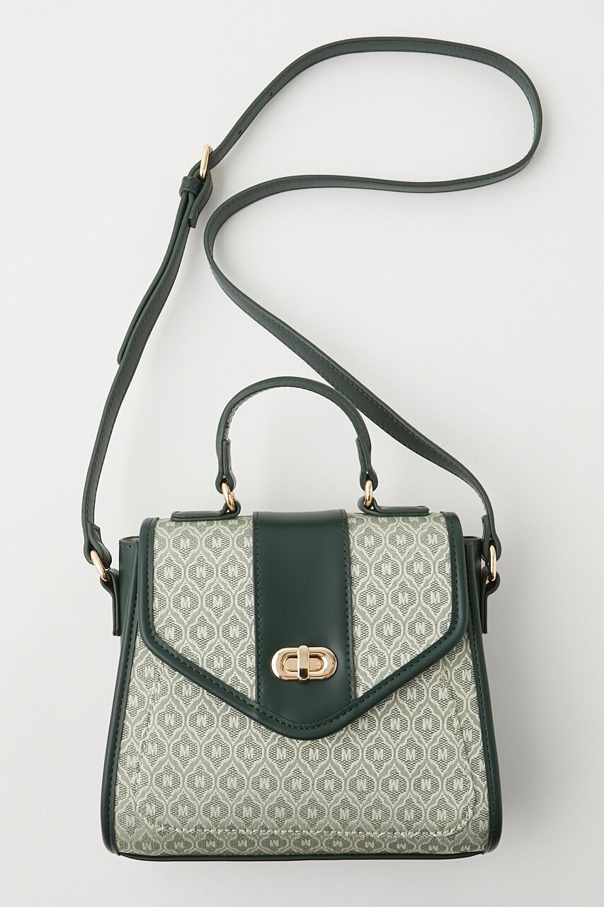 MOUSSY「MONOGRAM MINI SHOULDER バッグ」|その他|L/GRN1