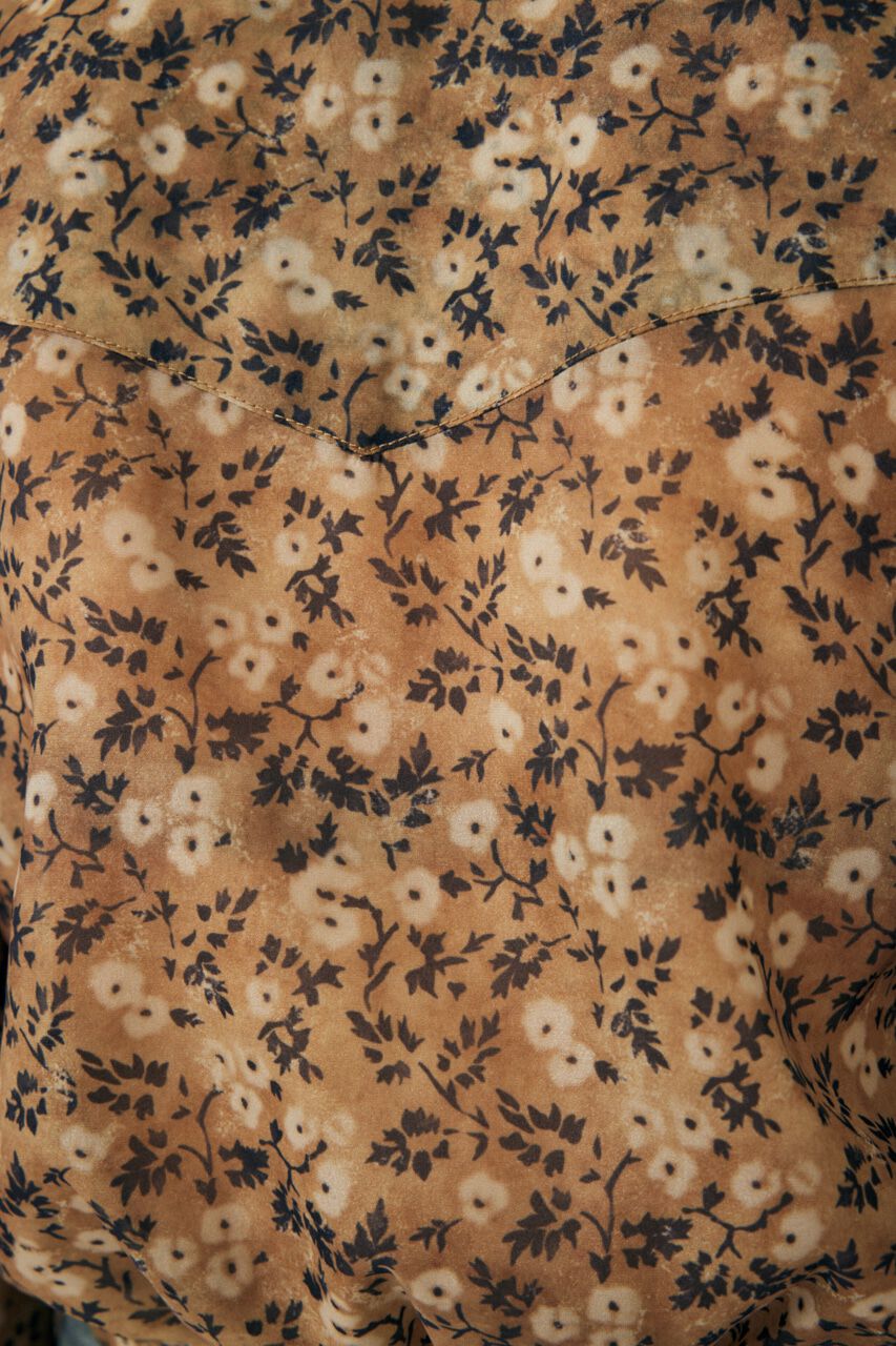 MOUSSY「SHEER TUCK SLEEVE ブラウス」|シャツ・ブラウス|