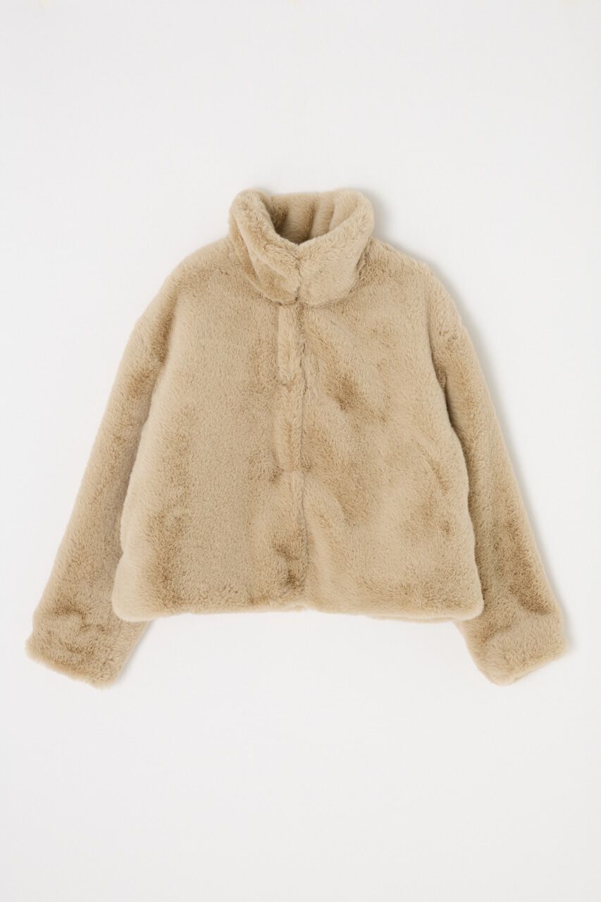 MOUSSY「FAUX FUR スタンドカラージャケット」|その他|
