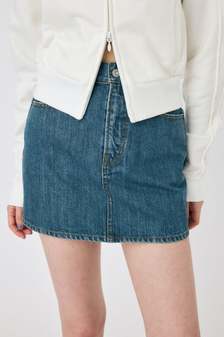 MOUSSY「TINTED DENIM ミニスカート」|スカート|