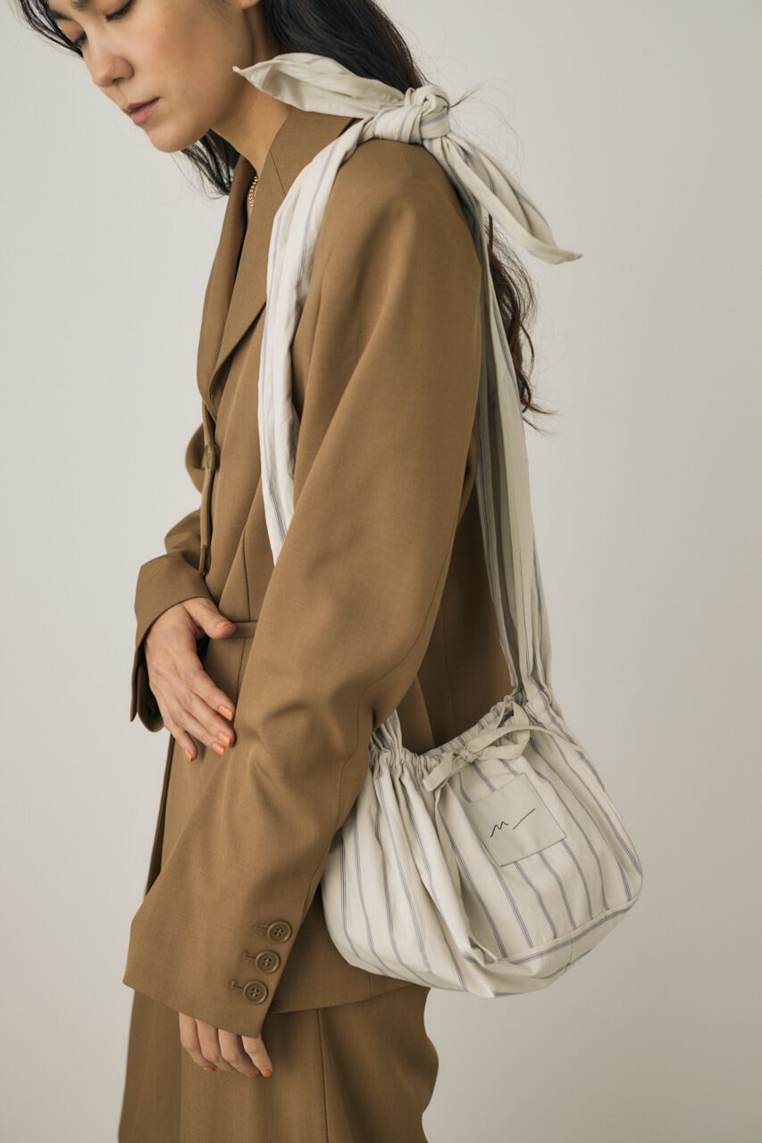 MOUSSY「ストライプ巾着ミニバッグ　オーガニックコットン使用」|その他|Multi_1