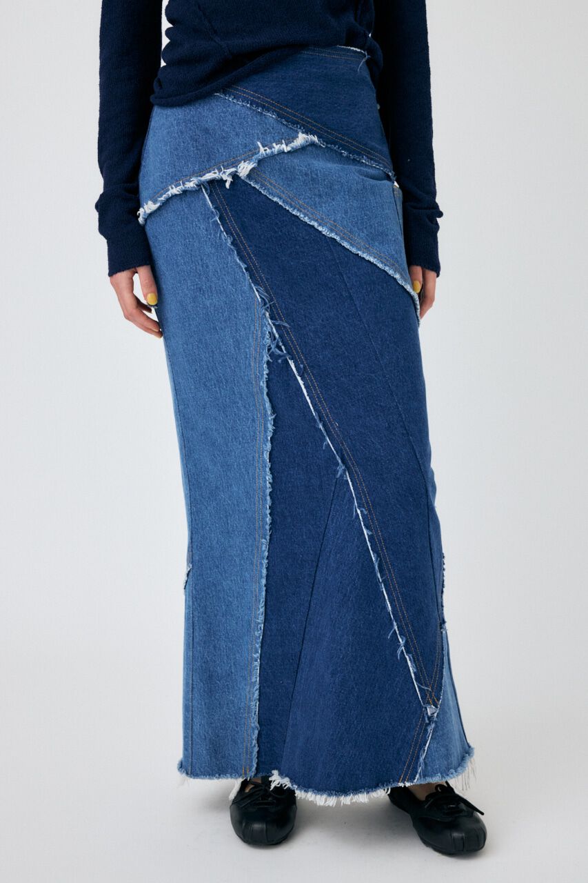 MOUSSY「REBUILD MERMAID スカート」|スカート|BLU