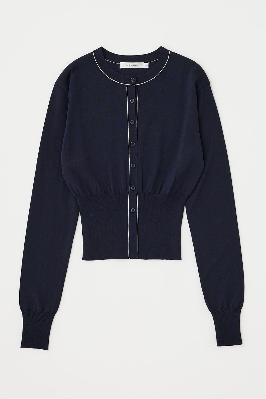 MOUSSY「COLOR STITCH カーディガン」|カーディガン|
