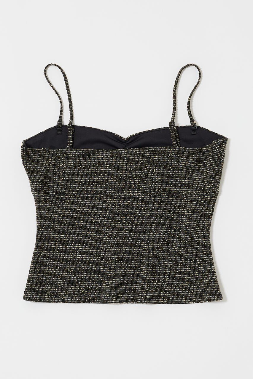 MOUSSY「BOUCLE TWEED キャミ」|キャミソール|