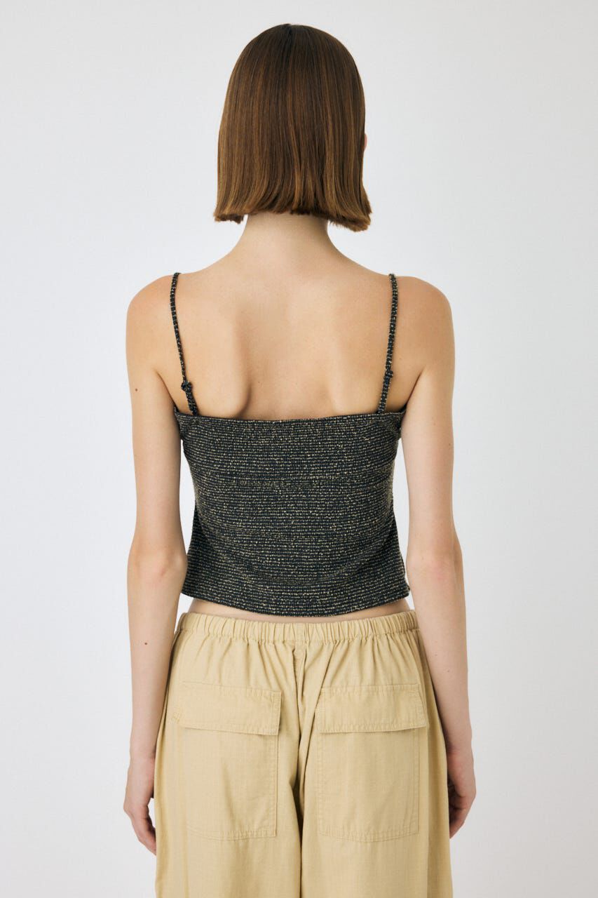 MOUSSY「BOUCLE TWEED キャミ」|キャミソール|