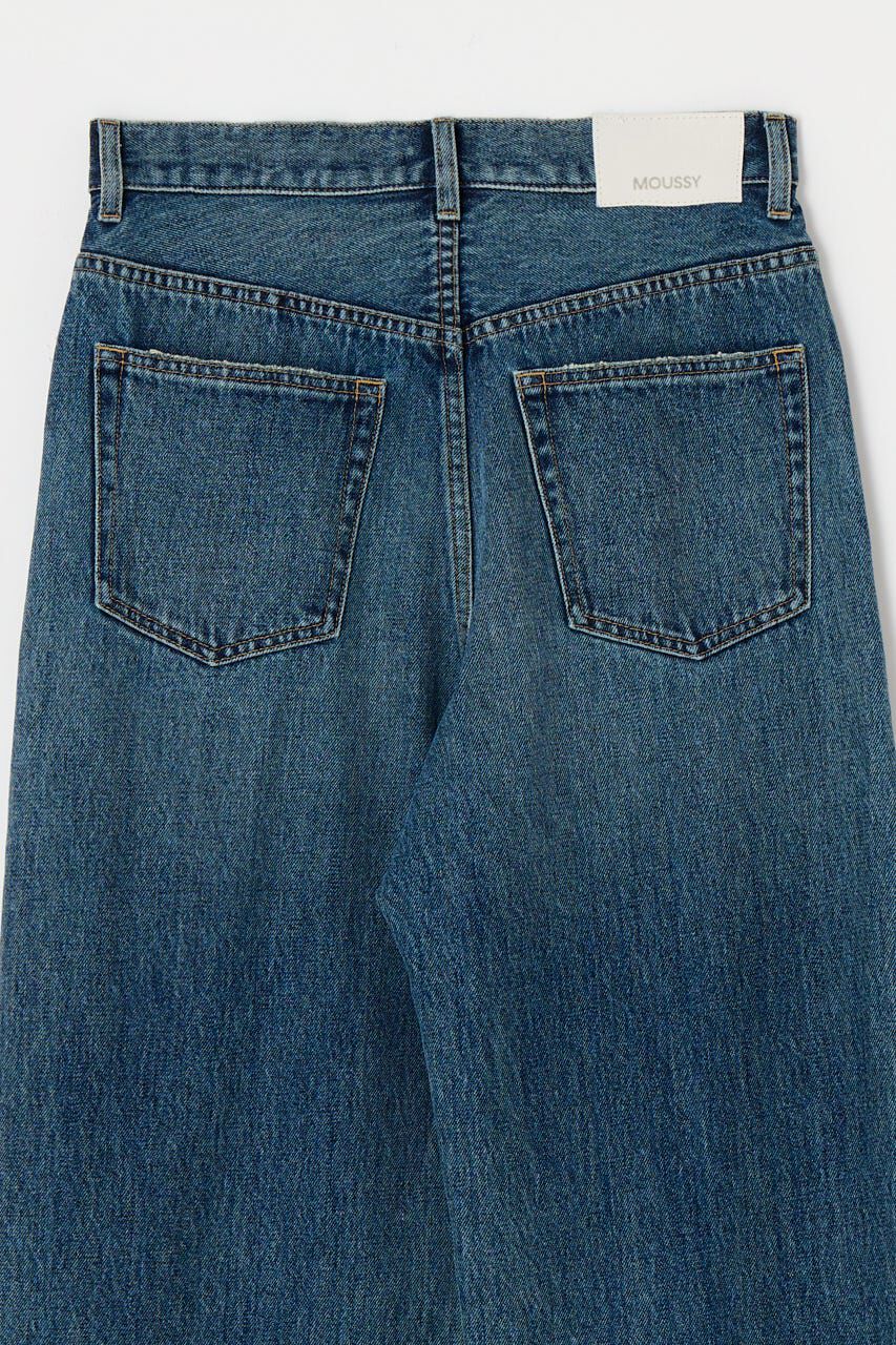 MOUSSY「MIDRISE LOOSE テーパード」|デニム|