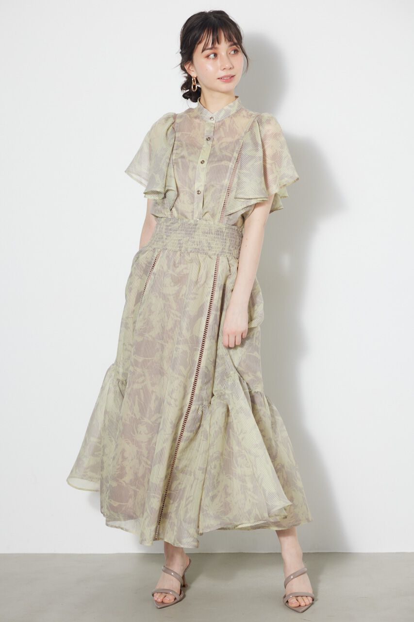 rienda「ハシゴレースH/WティアードSK」|スカート|