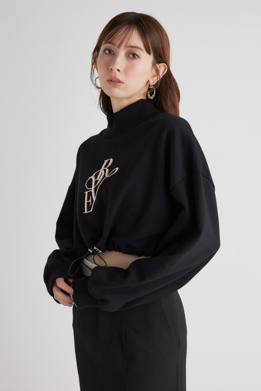 rienda「バルーンヘムロゴスウェットTOP」|Tシャツ・カットソー|