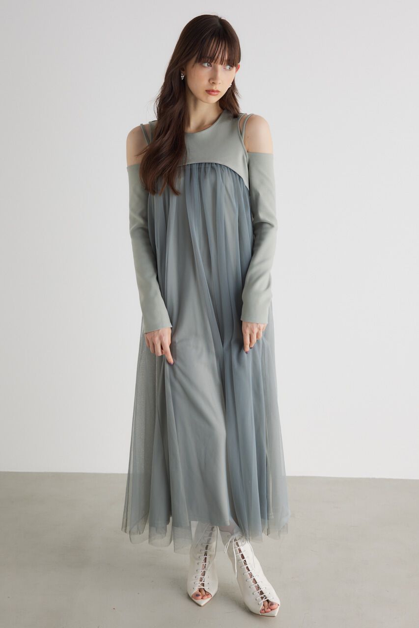 rienda「チュールコンビフレア OP」|ワンピース|