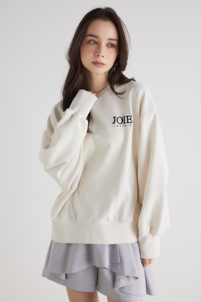 rienda「メッセージロゴスウェットTOP」|Tシャツ・カットソー|