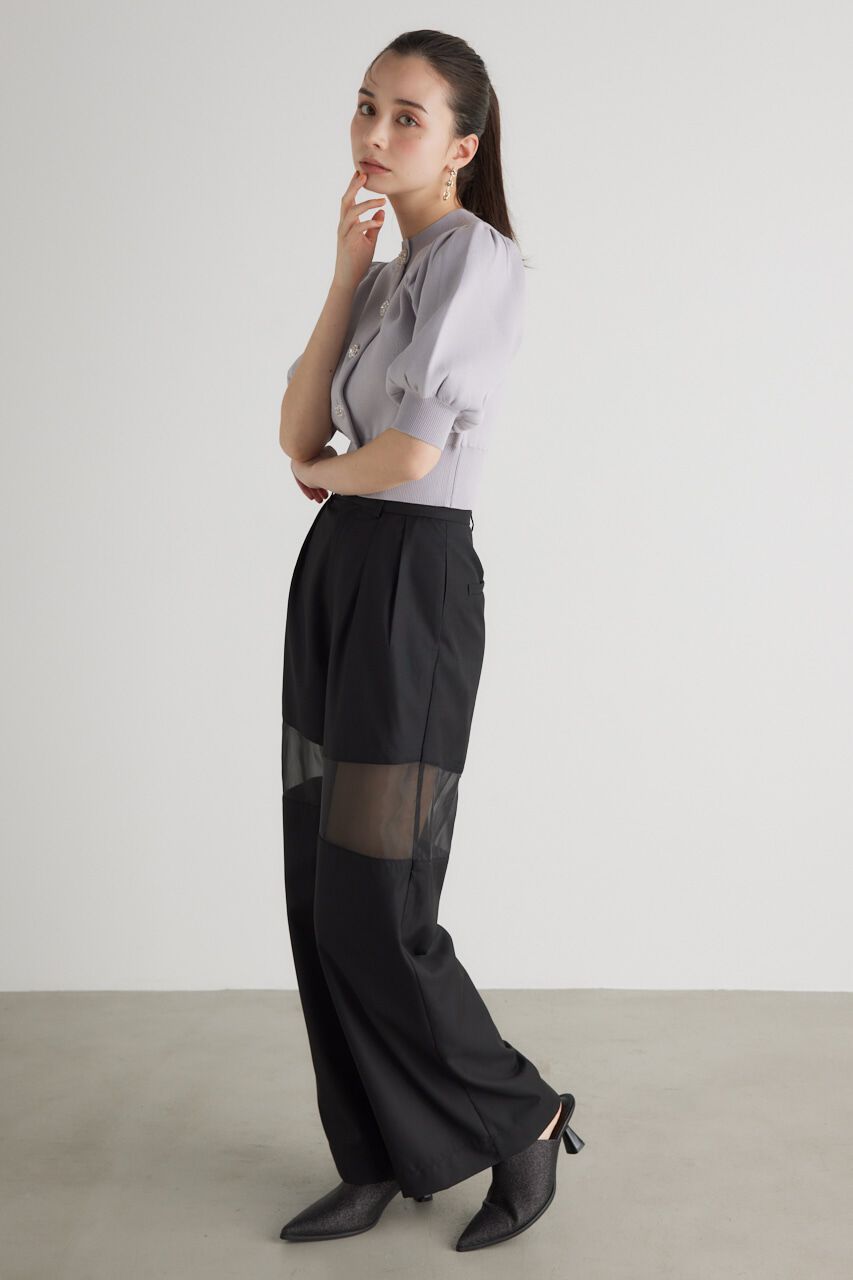 rienda「2WAYビジューKnit CD TOP」|ニット・セーター|