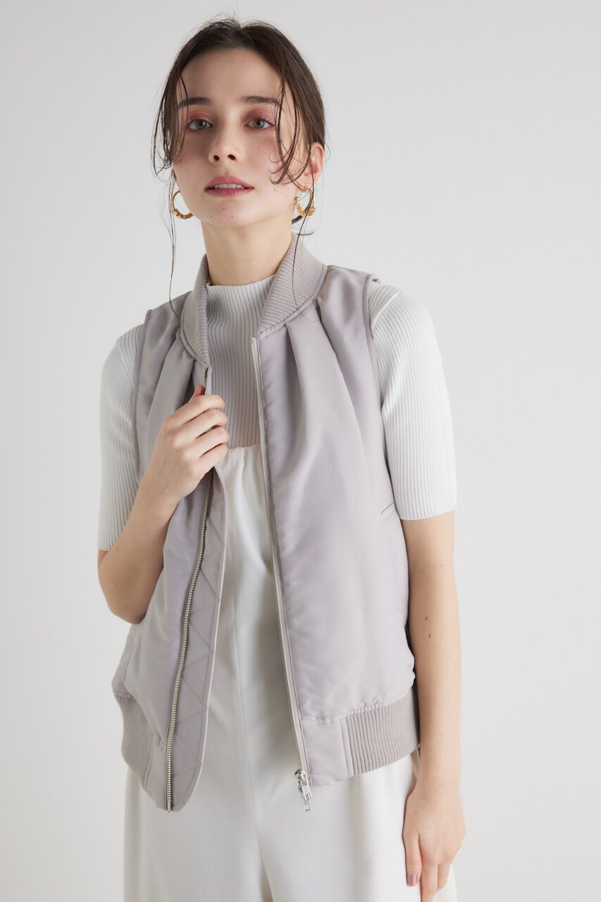 rienda「アメスリタック MA-1」|ブルゾン・スタジャン|BEG