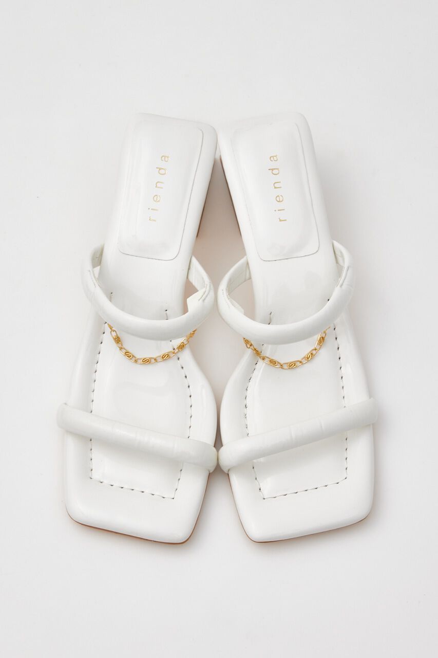 rienda「クリアヒールサンダル」|サンダル|