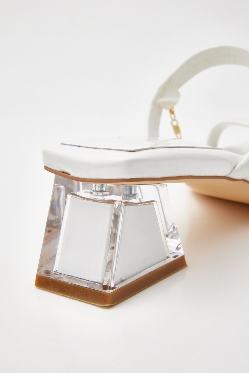 rienda「クリアヒールサンダル」|サンダル|