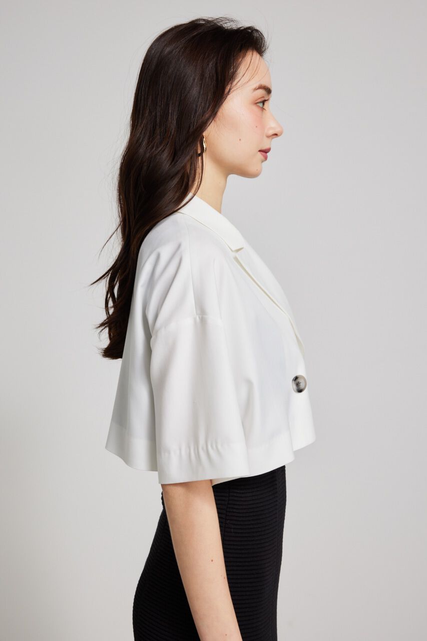 rienda「クロップドハーフSLV JK」|その他|