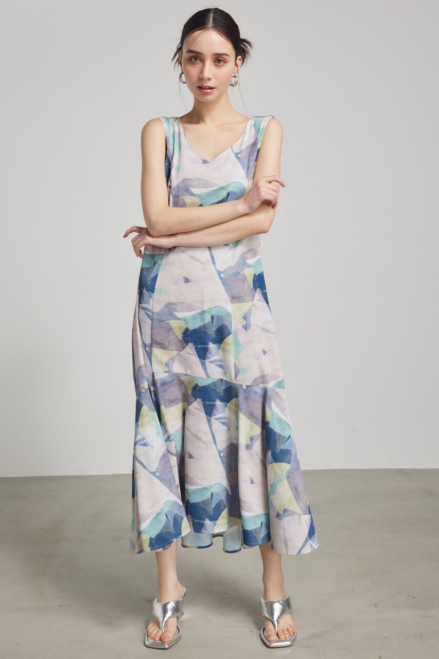 rienda「BackメッシュマーメイドOP」|ワンピース|