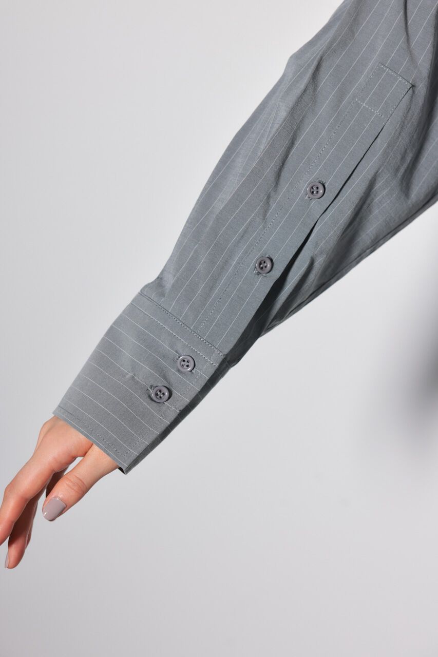 rienda「シャーリングベアセットシャツ」|シャツ・ブラウス|