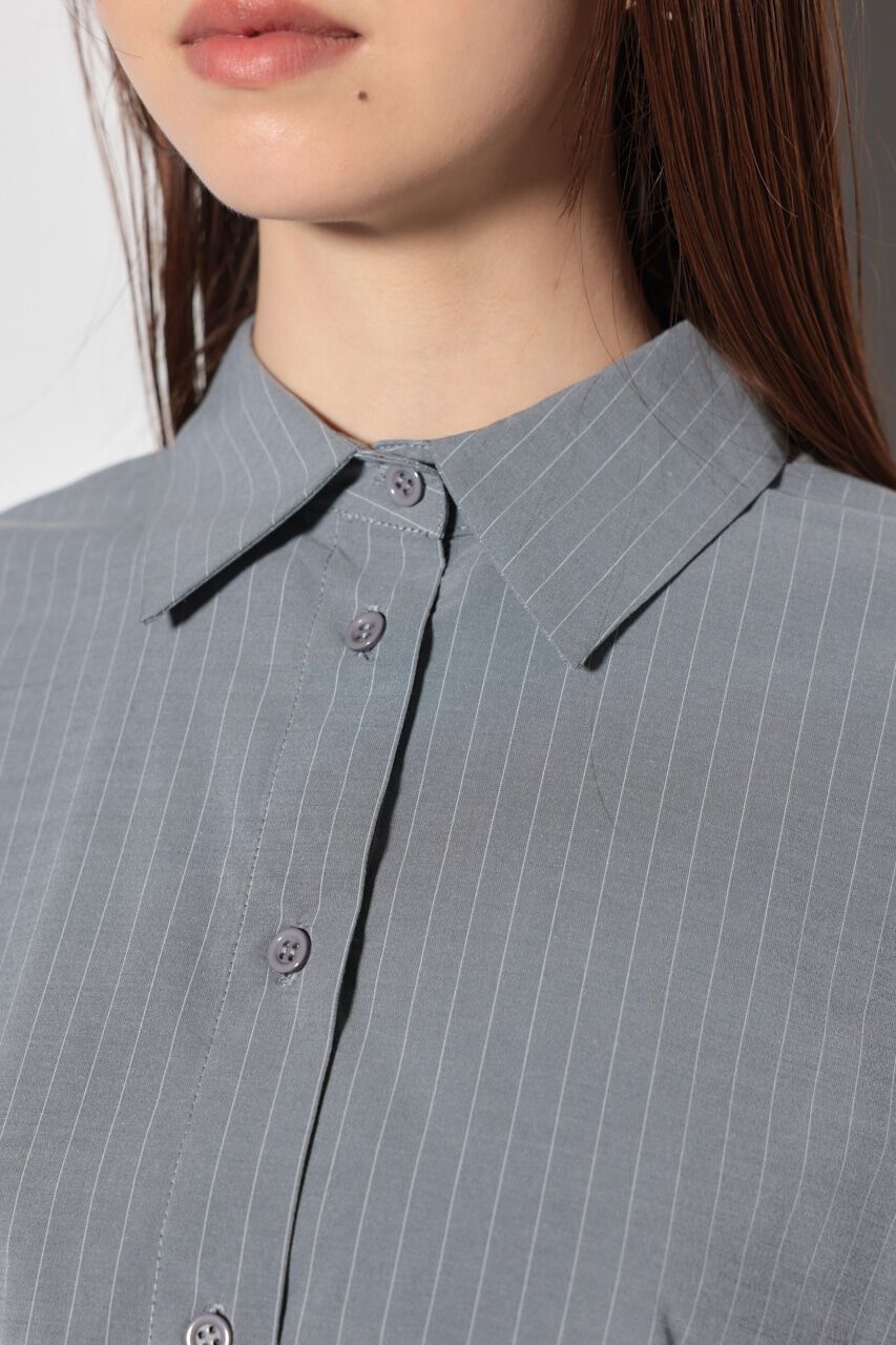 rienda「シャーリングベアセットシャツ」|シャツ・ブラウス|