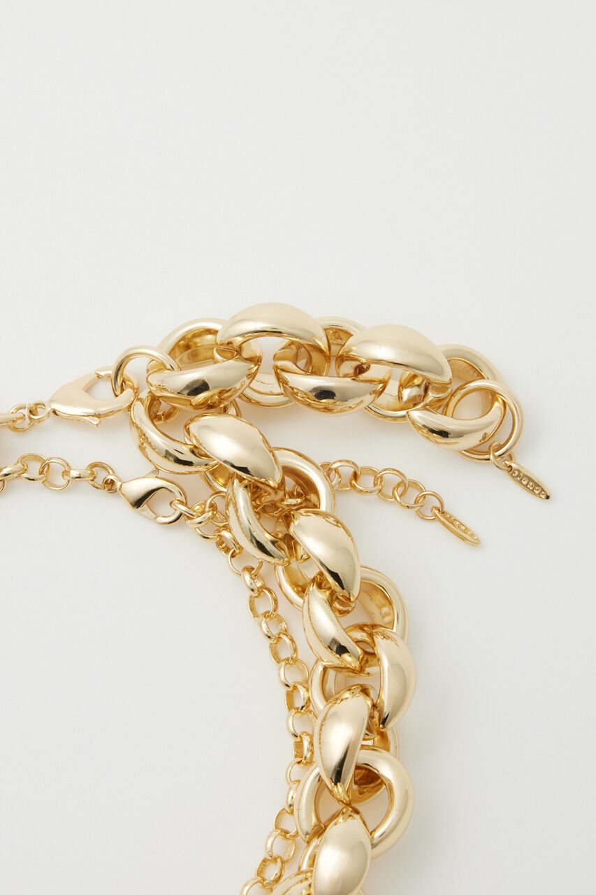 rienda「2WAYチェーンハートネックレス」|ネックレス|