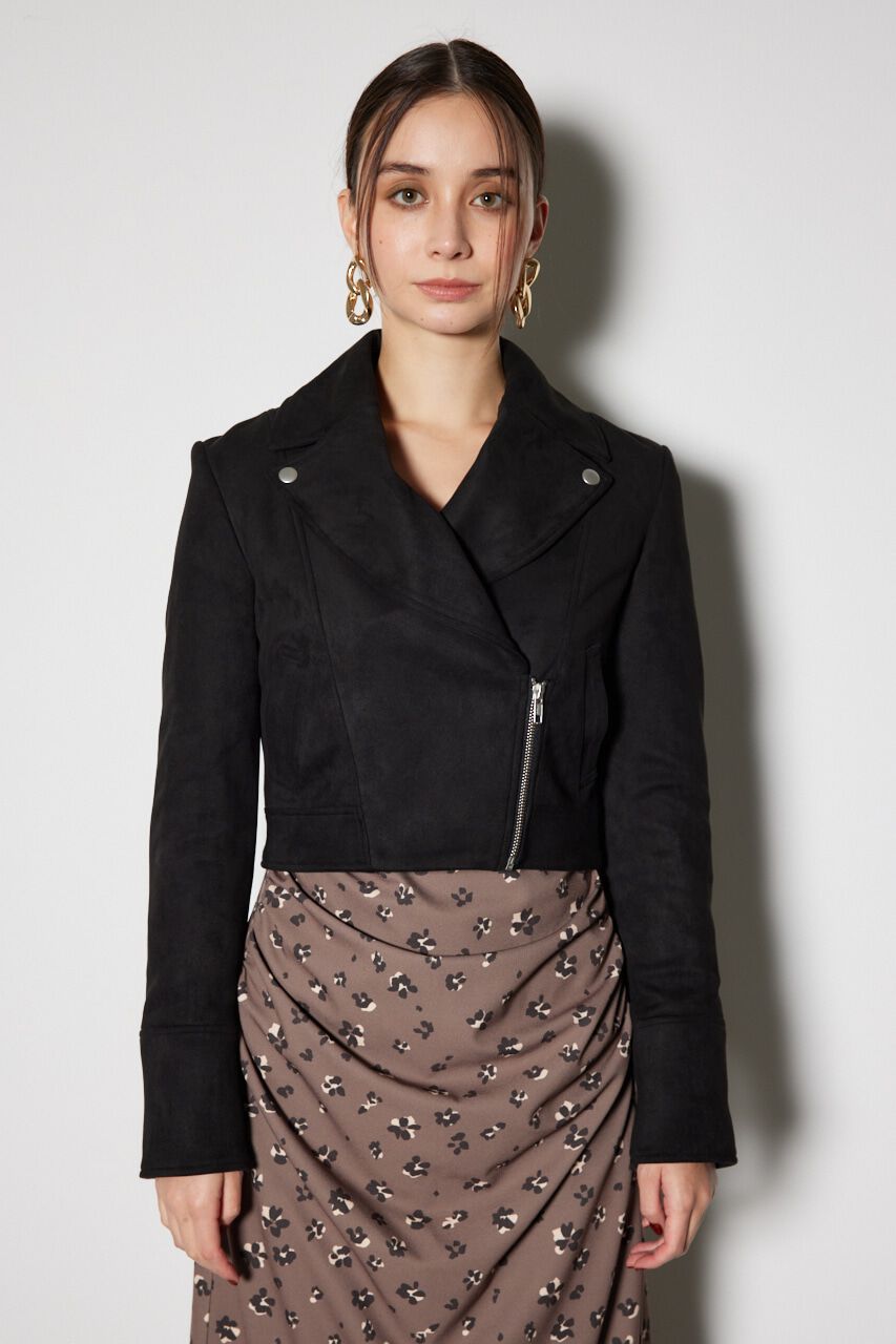 rienda「24AWフェイクスエードライダースジャケット」|その他|