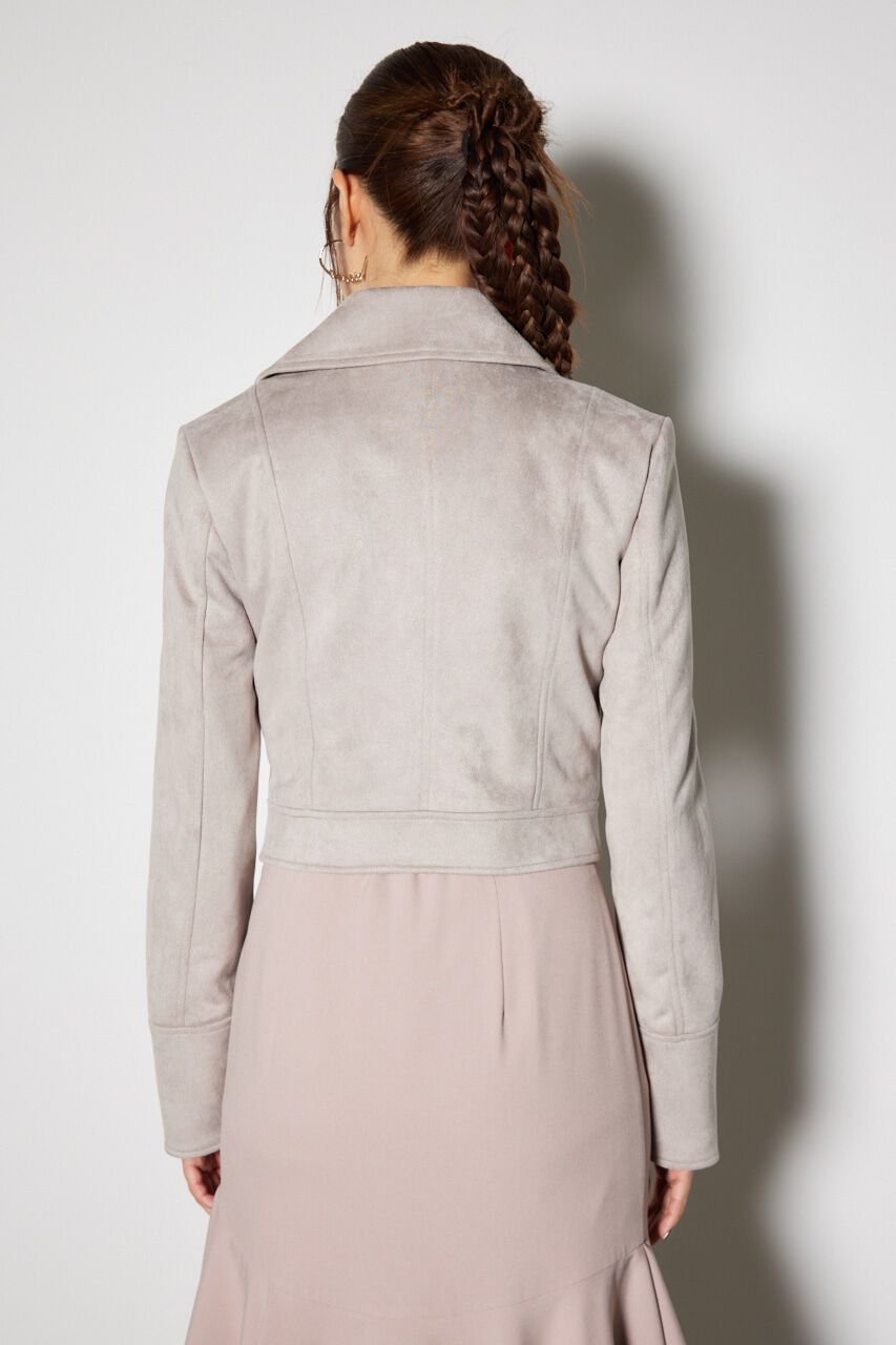 rienda「24AWフェイクスエードライダースジャケット」|その他|