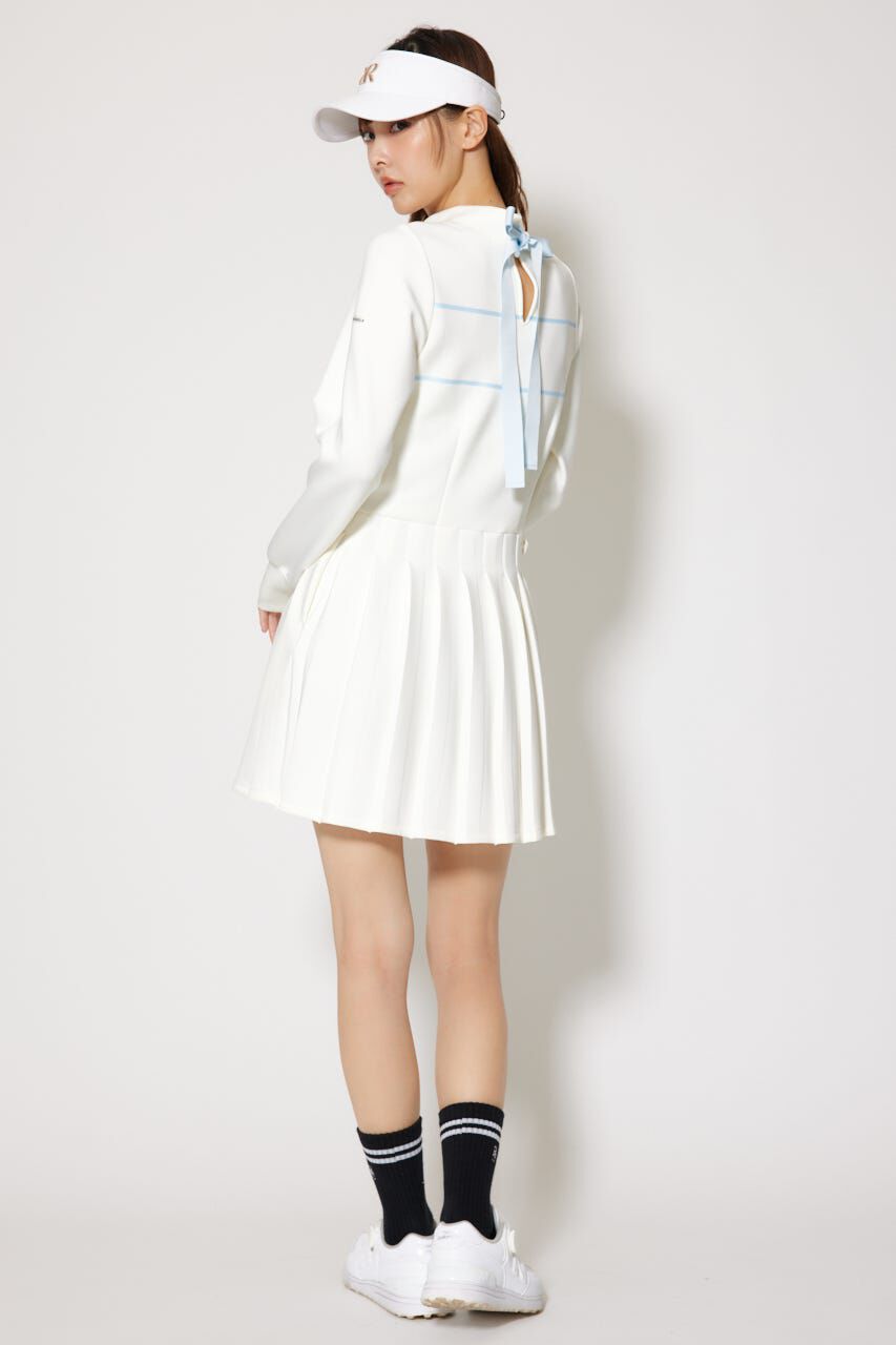 rienda「バックリボンRNDロゴカットワンピース」|ワンピース|