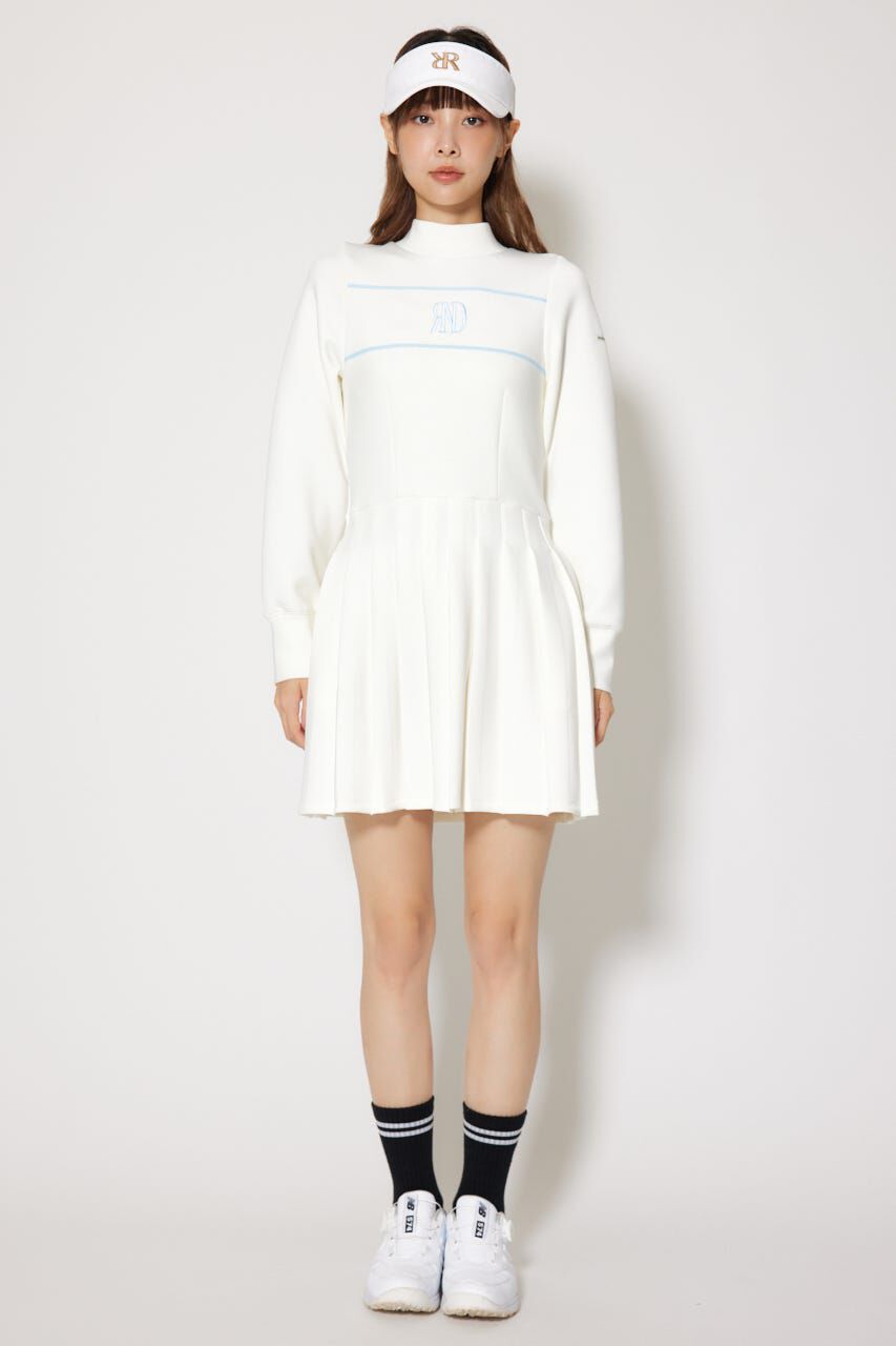 rienda「バックリボンRNDロゴカットワンピース」|ワンピース|